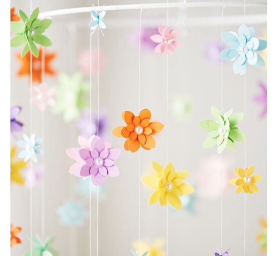 Metallring "Kreis", Wei&szlig;