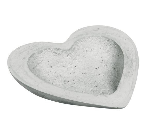 Kreativ-Set "Beton Herzschale"