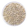 Delica-Rocailles, Ø 2 mm Silberfarben