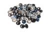 Glass cut beads, 12 mm