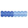 Large hole bead "Sunshine" Lavender Blue-Mix