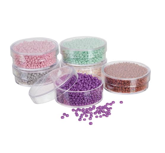 Rocailles, satte Farben, 2,6mm