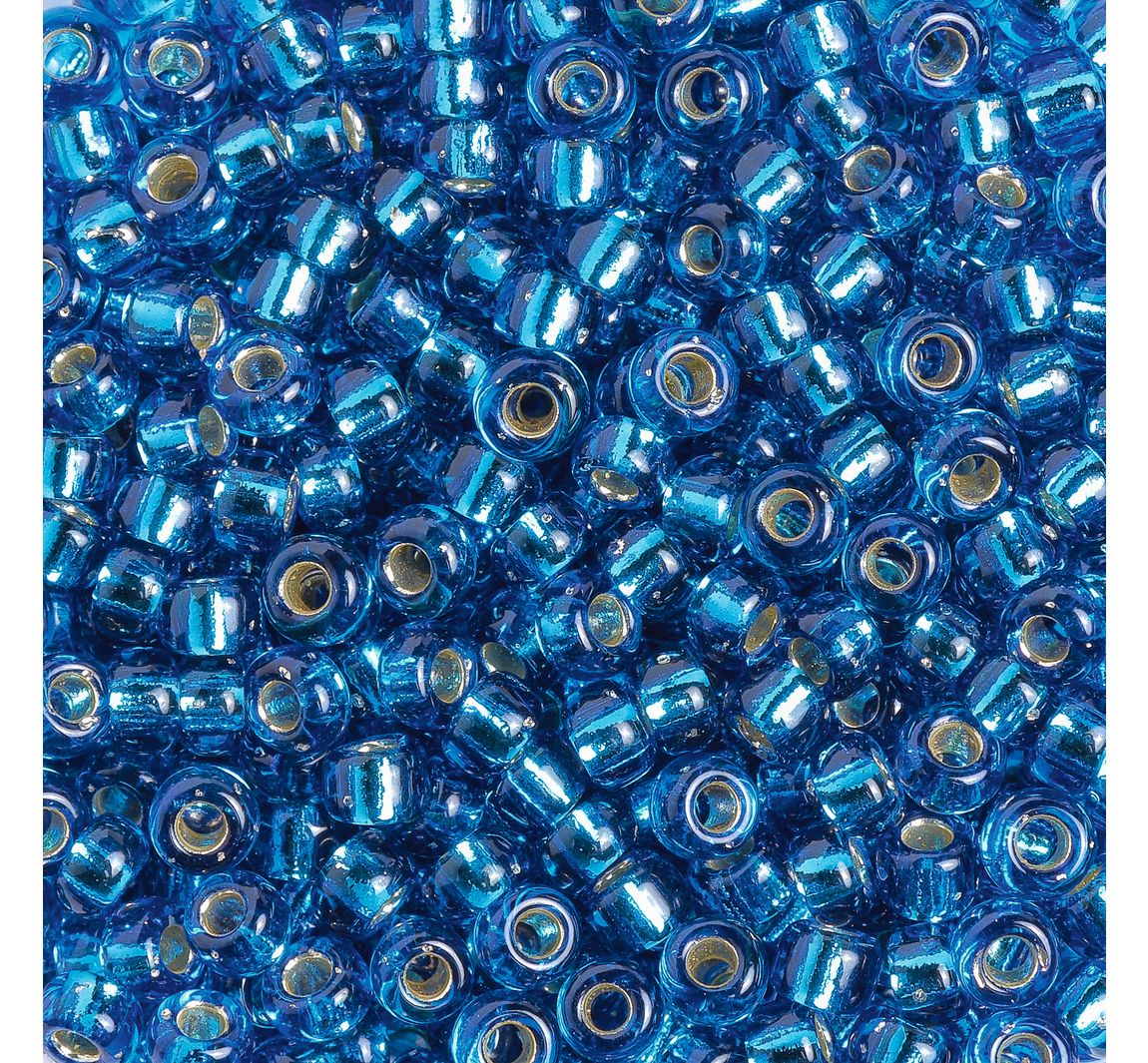 Miyuki-Rocailles - silverlined turquois