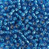 Miyuki-Rocailles silverlined turquois