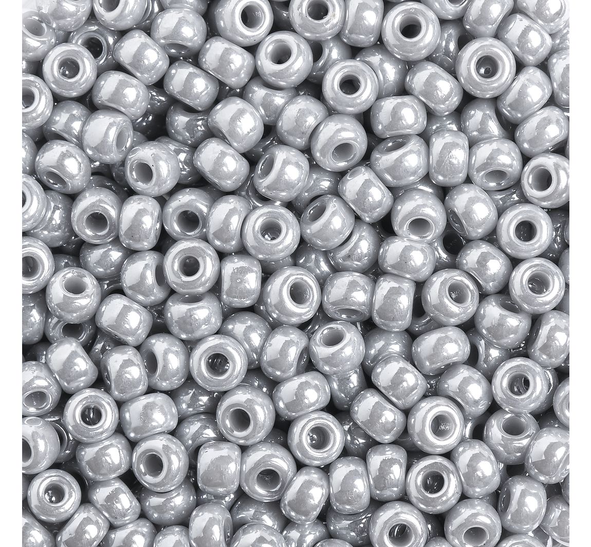 Miyuki-Rocailles - Pearl-Grey