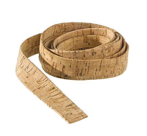 Kork-Band, flach, Natur