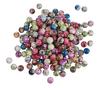 VBS Acrylperlen "Bunt-Opak Marmoriert", Ø 12 mm, 200 g