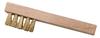 Brass wire brush