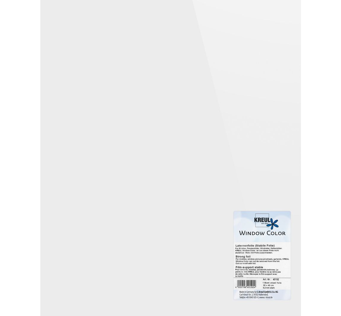 KREUL Window Color Laternenfolie - 330 x 400 mm
