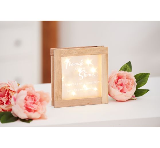 Micro-LED-Lichterkette mit Timer, 20 LEDs