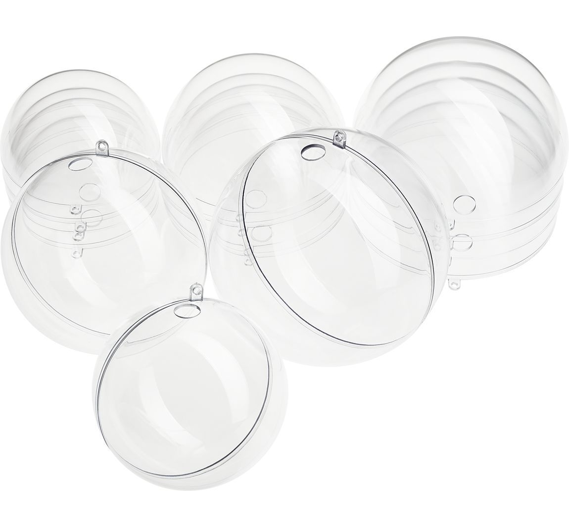 VBS Acrylkugeln mit Bohrung "Sortiert", 9er-Set