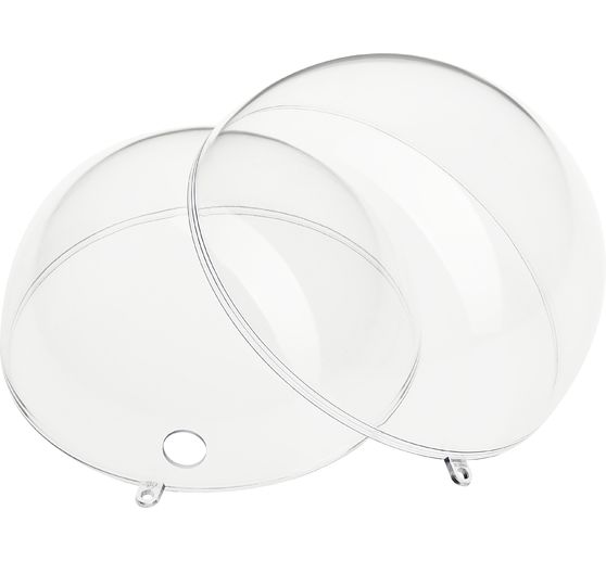 Acrylic ball with hole, &Oslash; 16 cm