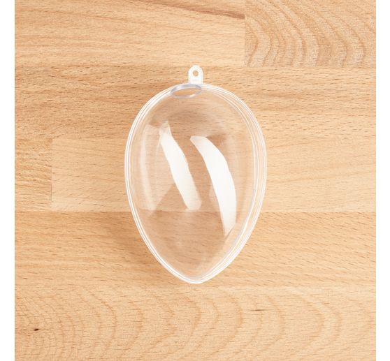 VBS Acrylic egg with hole, 6 pcs.