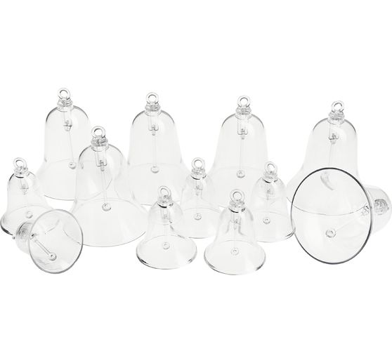 VBS Acrylic form "Bells with clapper", set of 12