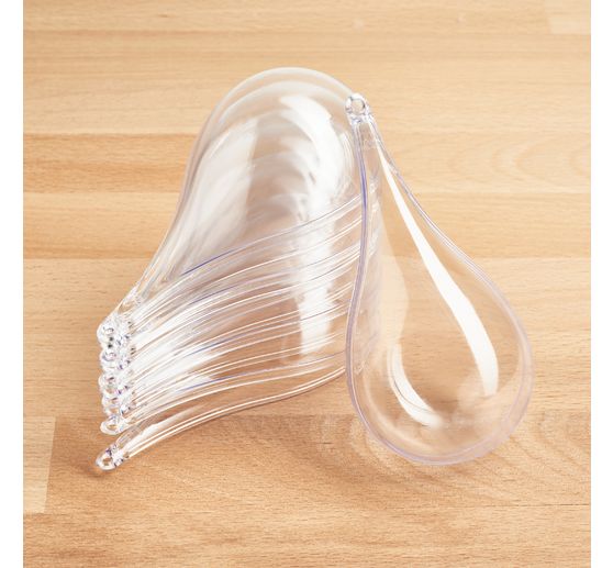VBS Acrylic form "Drop" , 11 cm, 6 pieces
