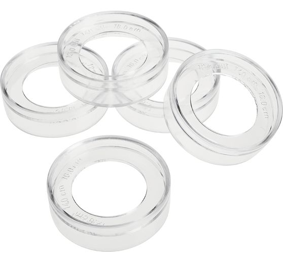 Sockel f&uuml;r Acrylformen, 5 St&uuml;ck