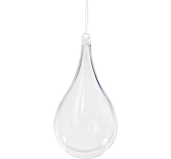 VBS Acrylform "Tropfen", 11 cm, 6 Stück