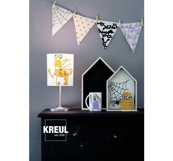 Kreul Window Color Set "Monsterparty"