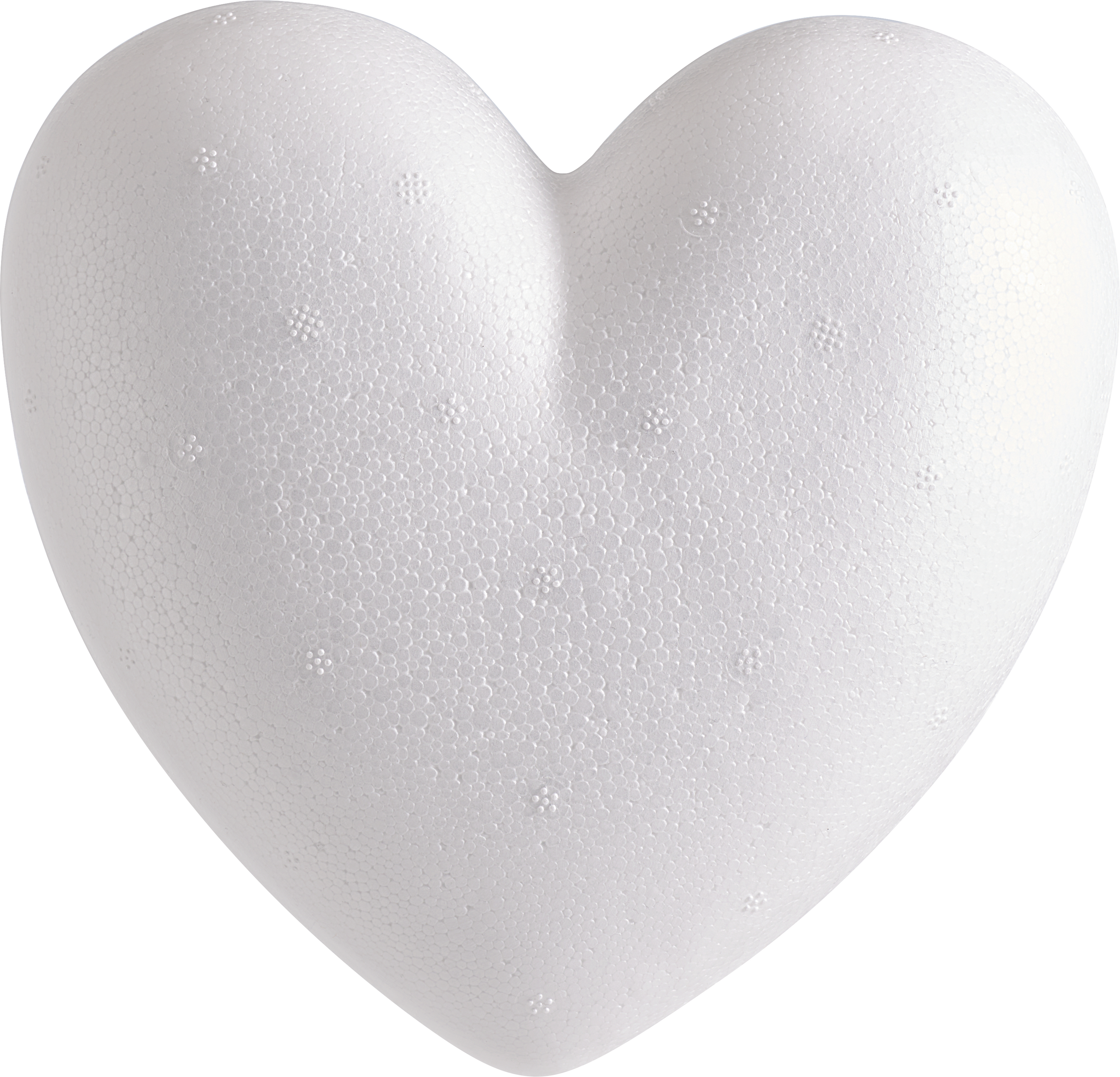 Styroporformen Herzen, 15 cm