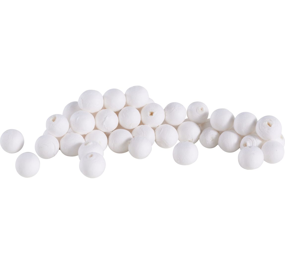 Wattekugeln "Weiß", 10 mm, 50 Stück