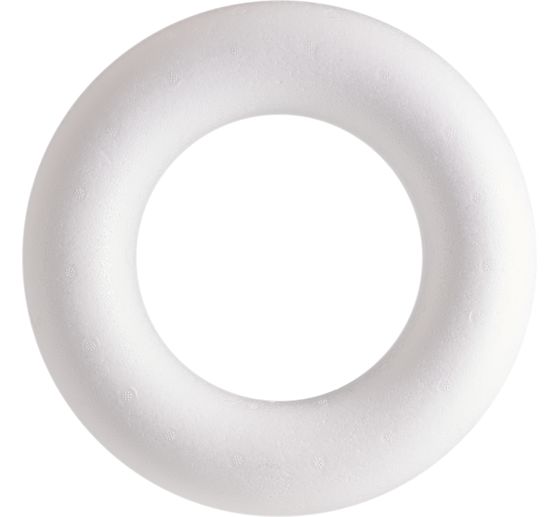 Styroporring flach, (Römer), Ø 25 cm