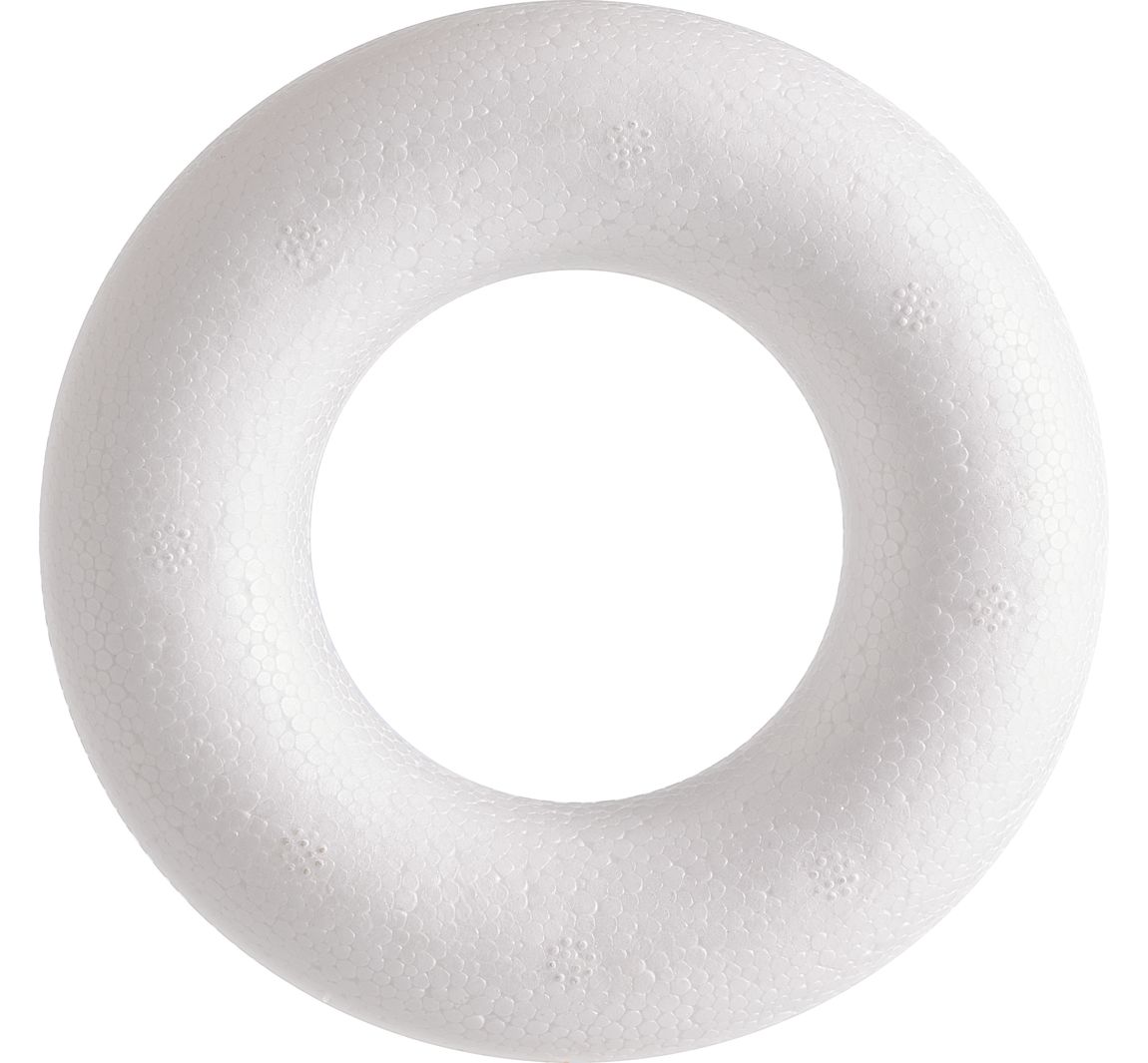 Styroporring voll - Ø ca. 10 cm