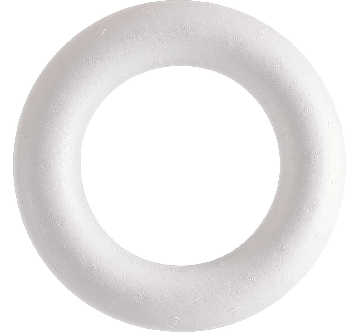 Styroporring voll - Ø ca. 20 cm