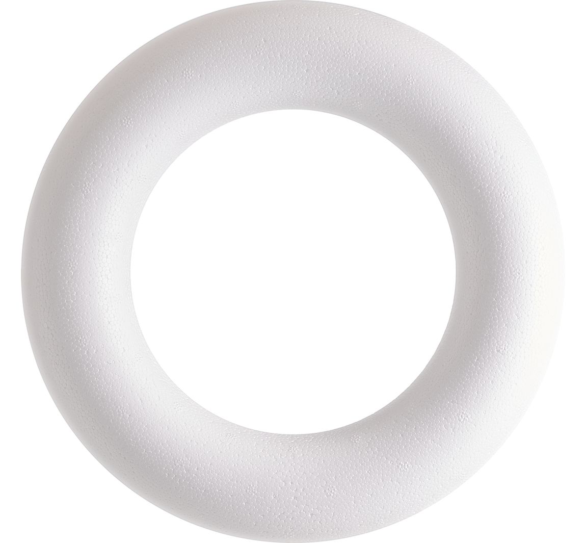 Styroporring voll - Ø ca. 25 cm