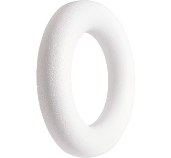Styroporring flach (Römer), Ø 17 cm