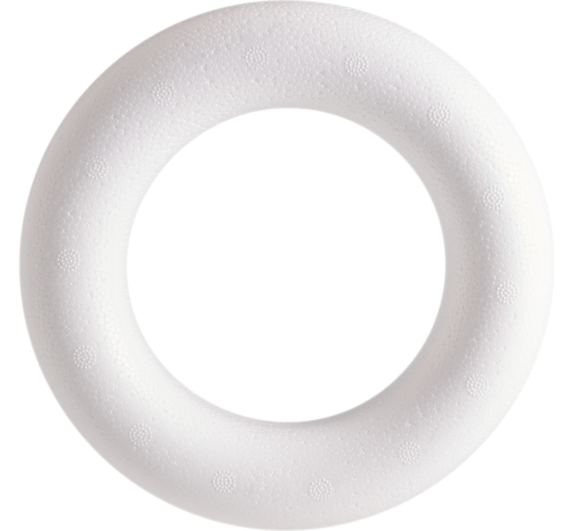 Styroporring flach (Römer), Ø 17 cm