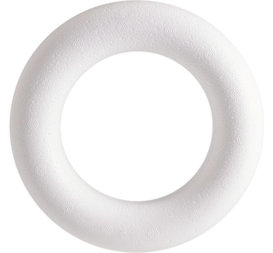 Styroporring flach (Römer), Ø 17 cm