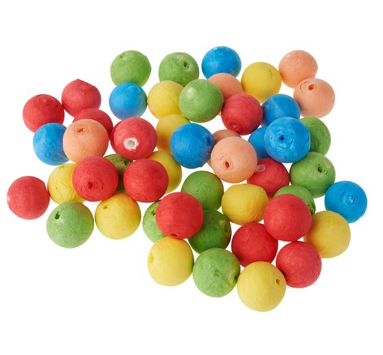 Wattekugeln "Farben-Mix", 50 Stück