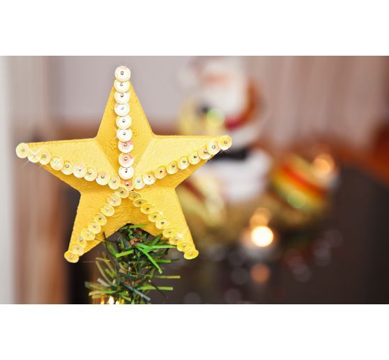 Polystyrene figure Star, 20 cm - VBS Hobby