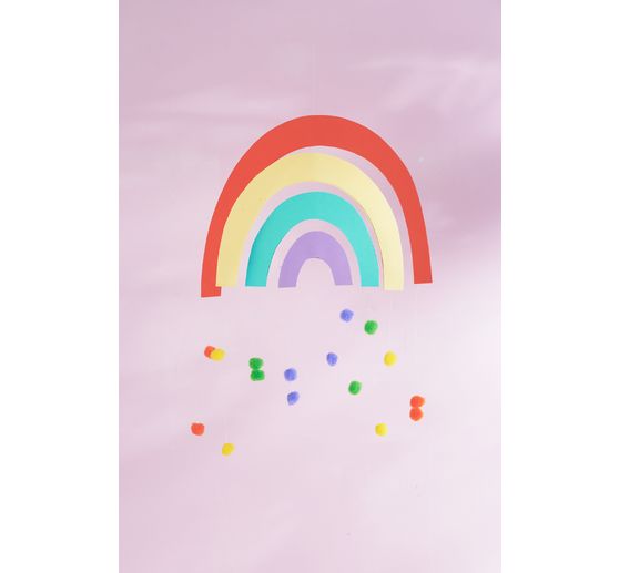 Bastelpapier-Block "Rainbow Colours"