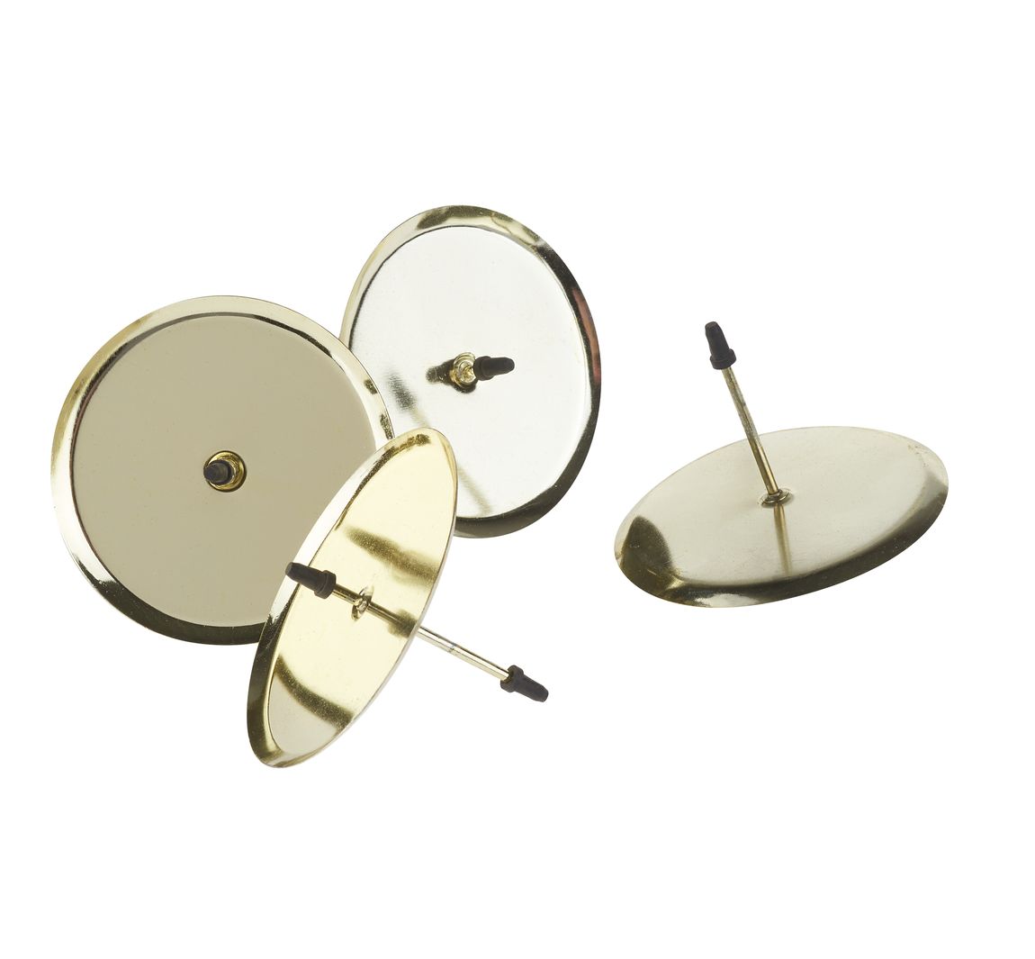 Kerzenhalter "Classic" mit Stecker - Goldfarben