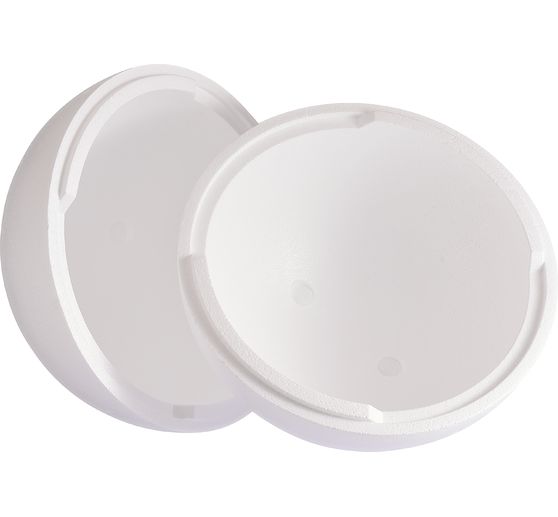 Styroporkugel, Ø 30 cm, 2-teilig