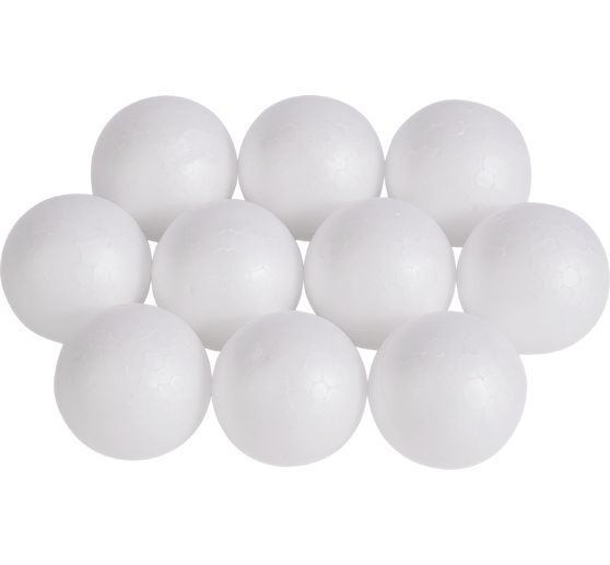 VBS Styroporkugel, Ø 4 cm, 10 Stück