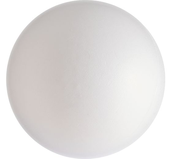 Styroporkugel, Ø 40 cm, 2-teilig
