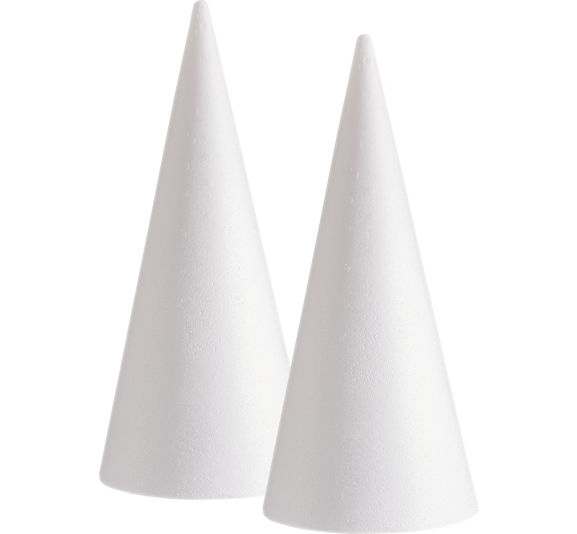 XXL-Styroporkegel