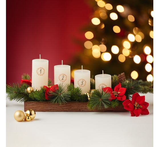 VBS Decorative tray with bark