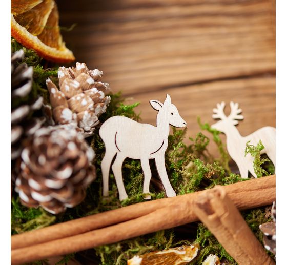 VBS Streuteile "Weihnachtsmotive" in Holzbox