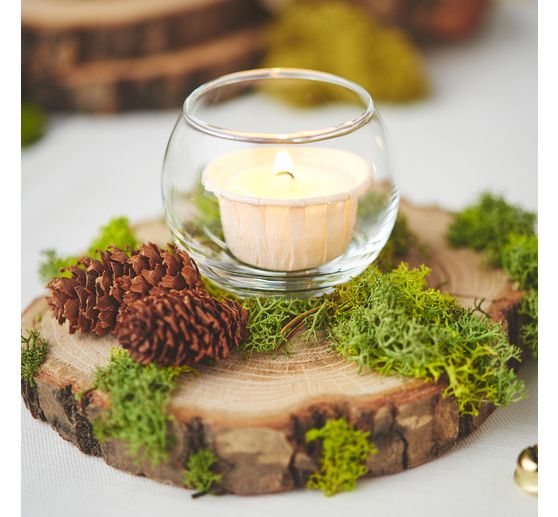 VBS Tealight jar "Bowl", &Oslash; 10,5 cm, 2 pieces