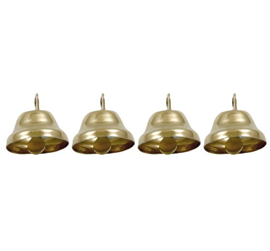 Metallglöckchen, 22 mm, 4 Stück
