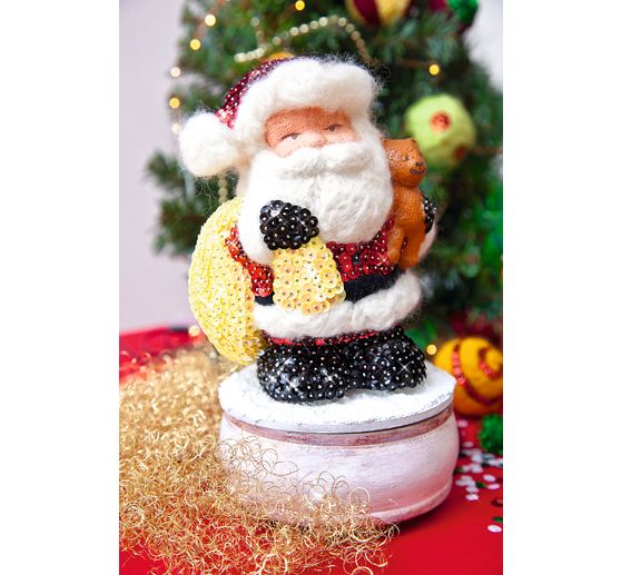 Styroporform Nikolaus, 18 cm