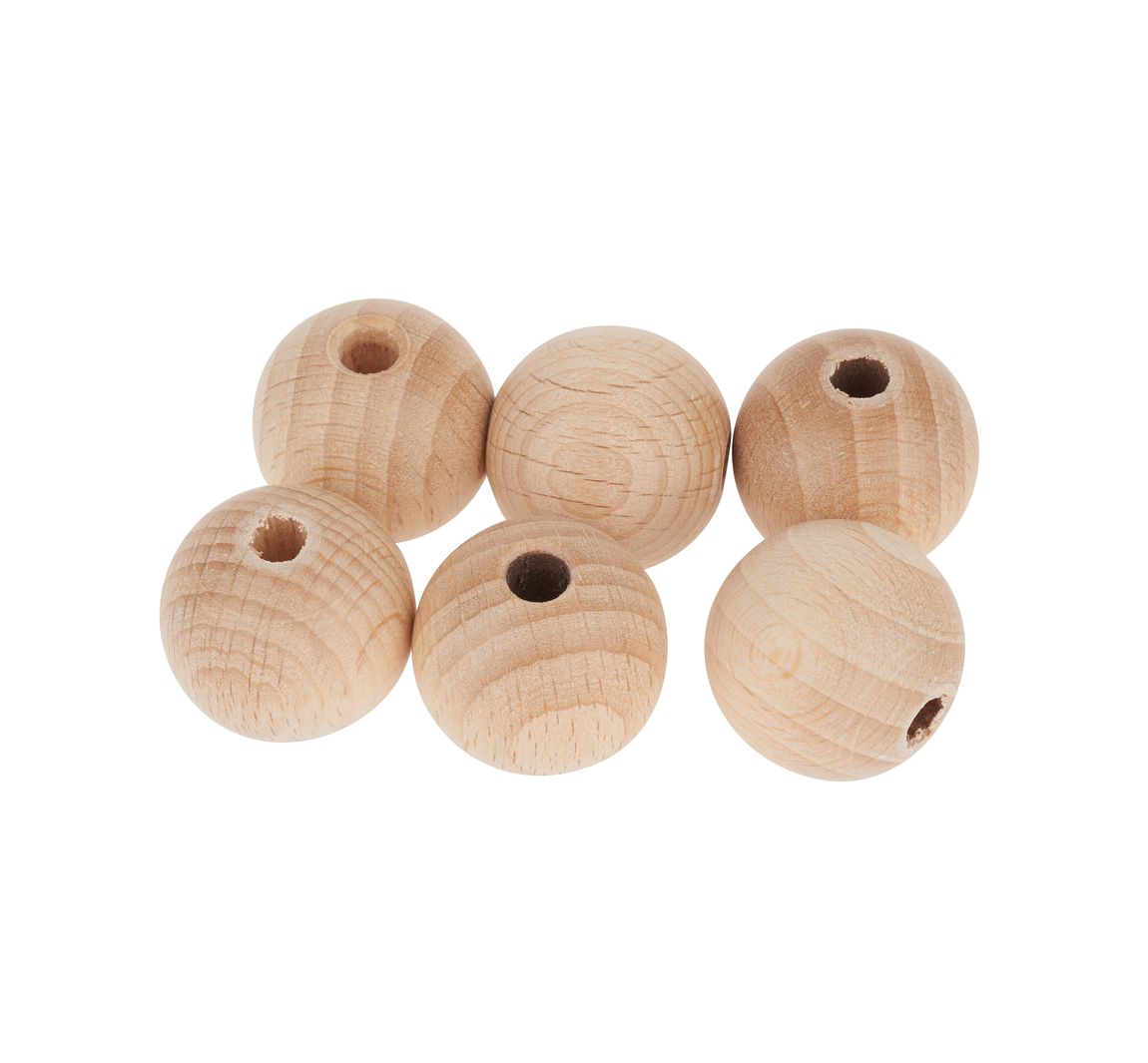 Holzkugeln, FSC - Ø 25 mm, 10 Stück
