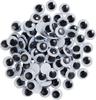VBS Wackelaugen zum Aufkleben "Rund", 8 mm, 100 Stück