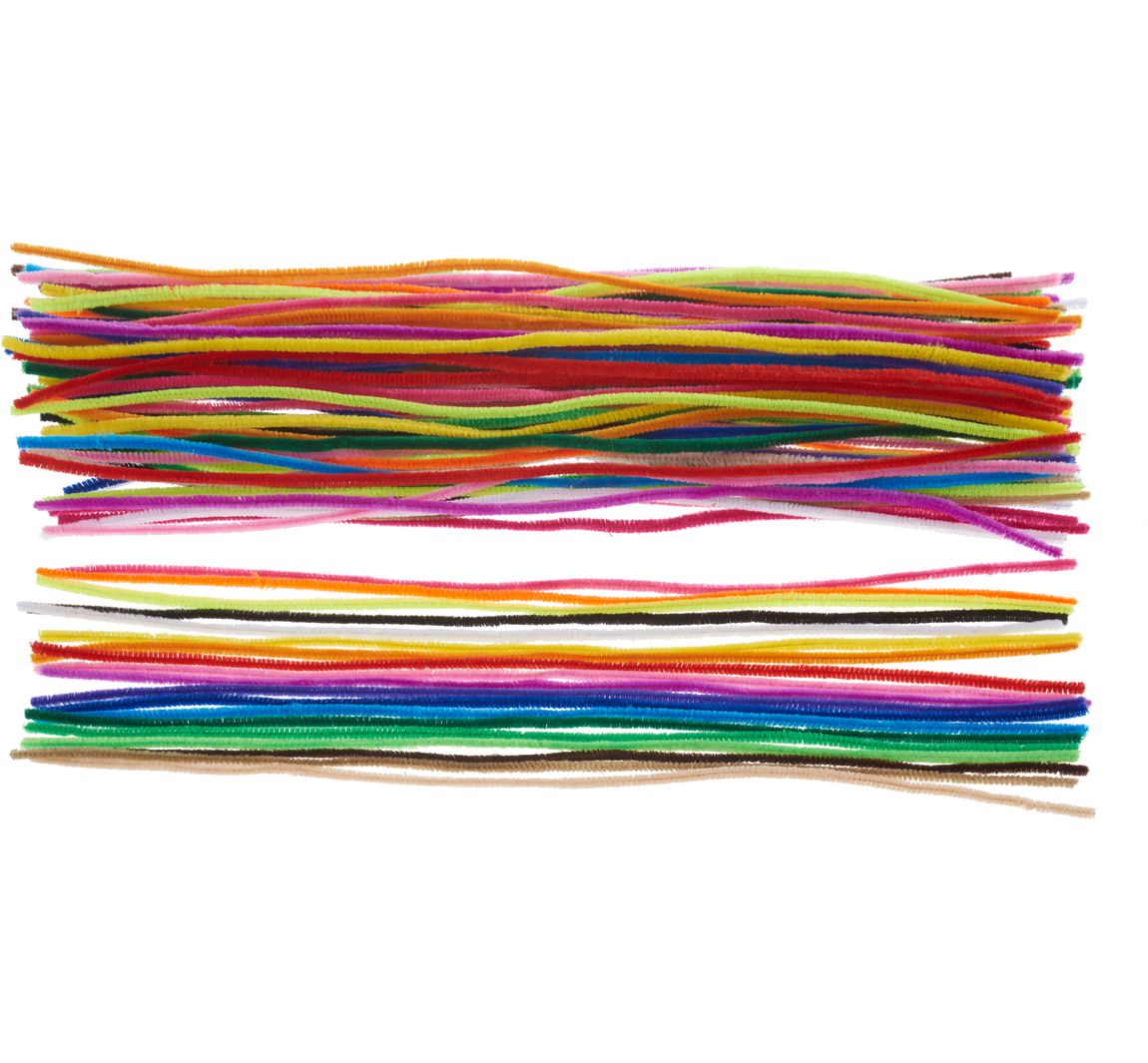 VBS Chenilledraht "Farbenmix", 50 cm, 100er-Set