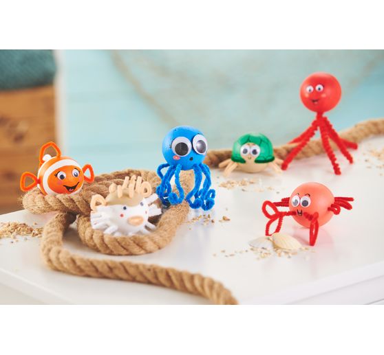 VBS Chenilledraht "Farbenmix", 50 cm, 100er-Set