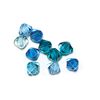 Swarovski Kristall Schliffperlen Mix Blautöne