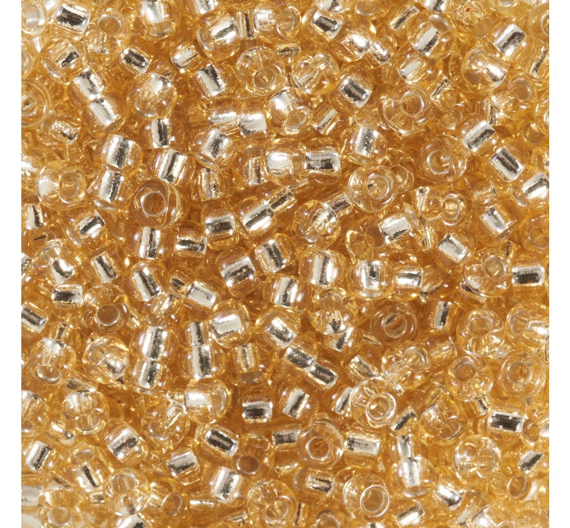Miyuki-Rocailles - silverlined gold